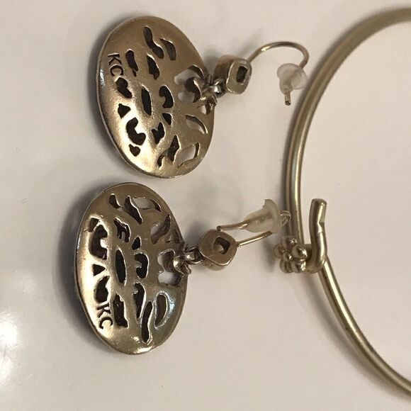 Kenneth Cole Earrings & Charm Bracelet - Picture 4 of 4